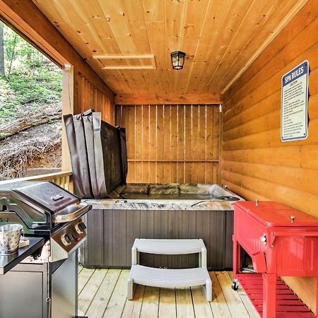 Gatlinburg Cabin With Hot Tub 5 Mi To Downtown Ngoại thất bức ảnh