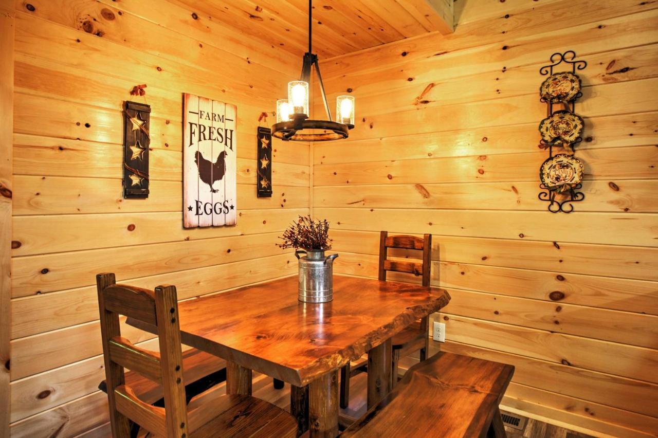 Gatlinburg Cabin With Hot Tub 5 Mi To Downtown Ngoại thất bức ảnh