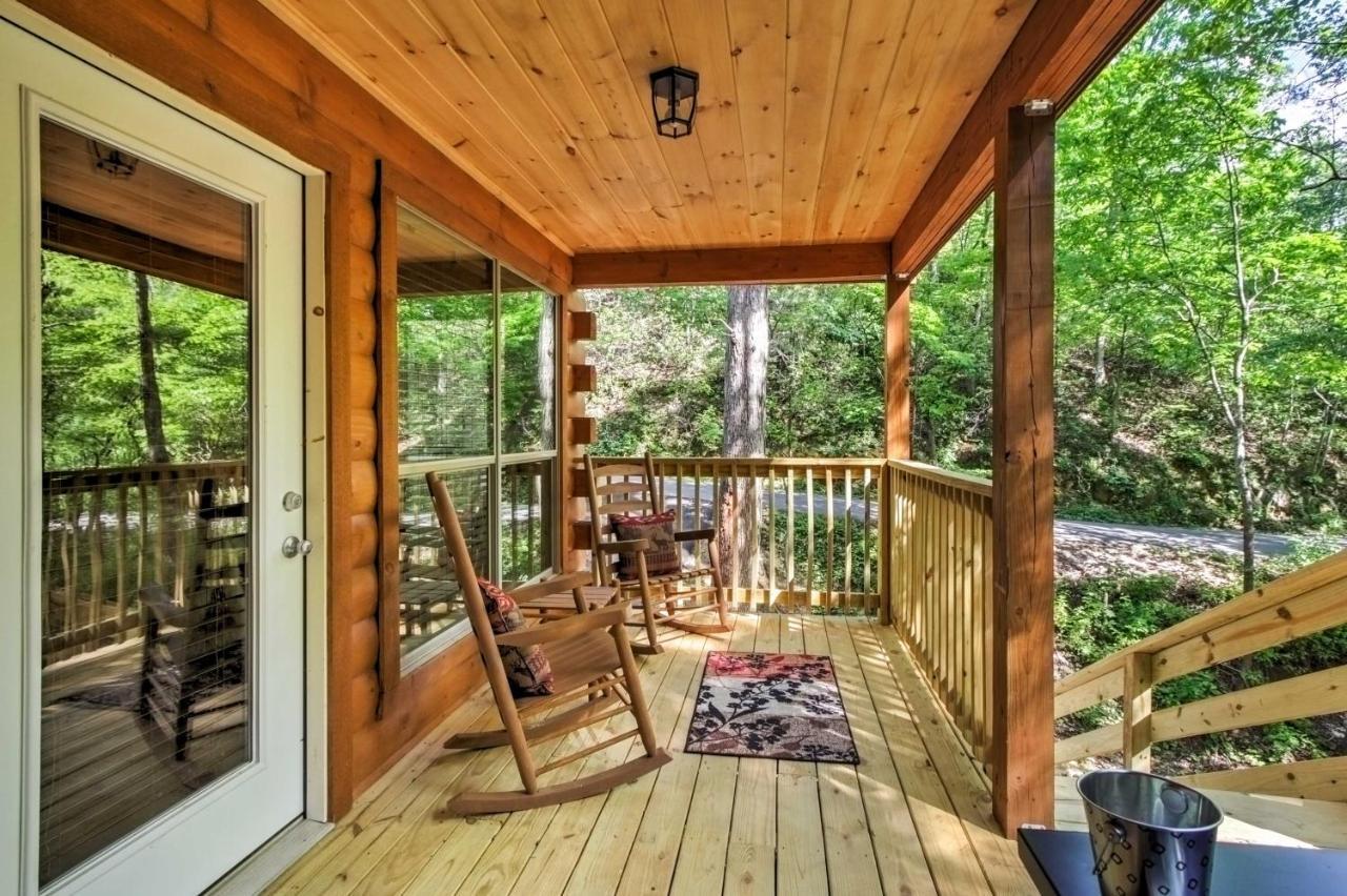 Gatlinburg Cabin With Hot Tub 5 Mi To Downtown Ngoại thất bức ảnh