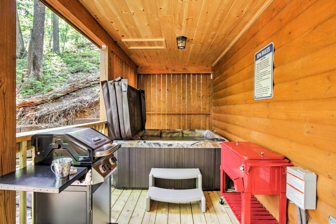 Gatlinburg Cabin With Hot Tub 5 Mi To Downtown Ngoại thất bức ảnh